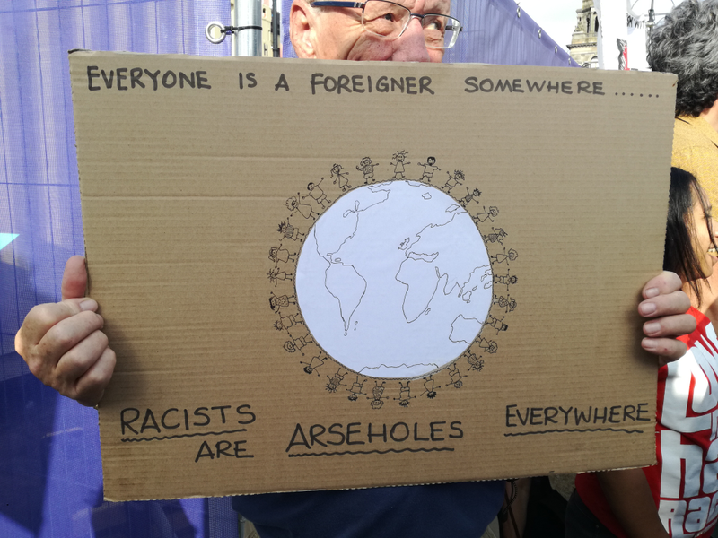 Illustration for article titled Scottish anti-Trump photo dump (long and comprehensive!)